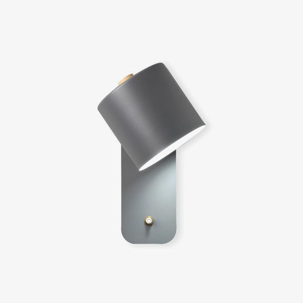 Draaibare Wandlamp – 350° Verstelbaar – Metaal & Hout | Giro Legno